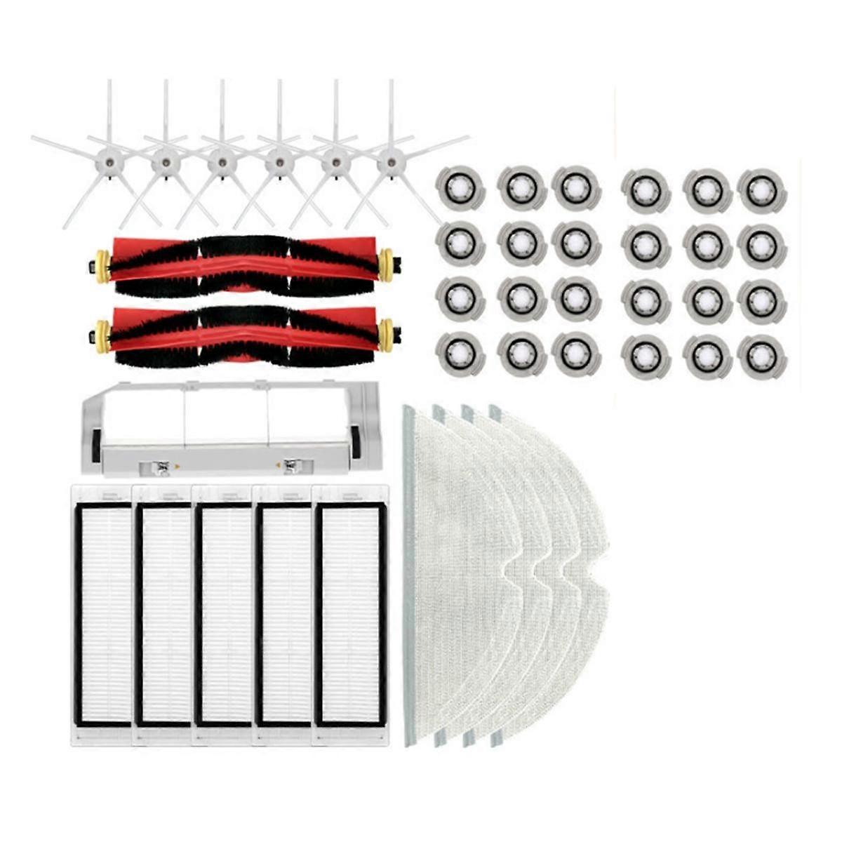 S42Max T7Pro T6スイーピングロボットアクセサリー用の6個のウルトラアクセサリー