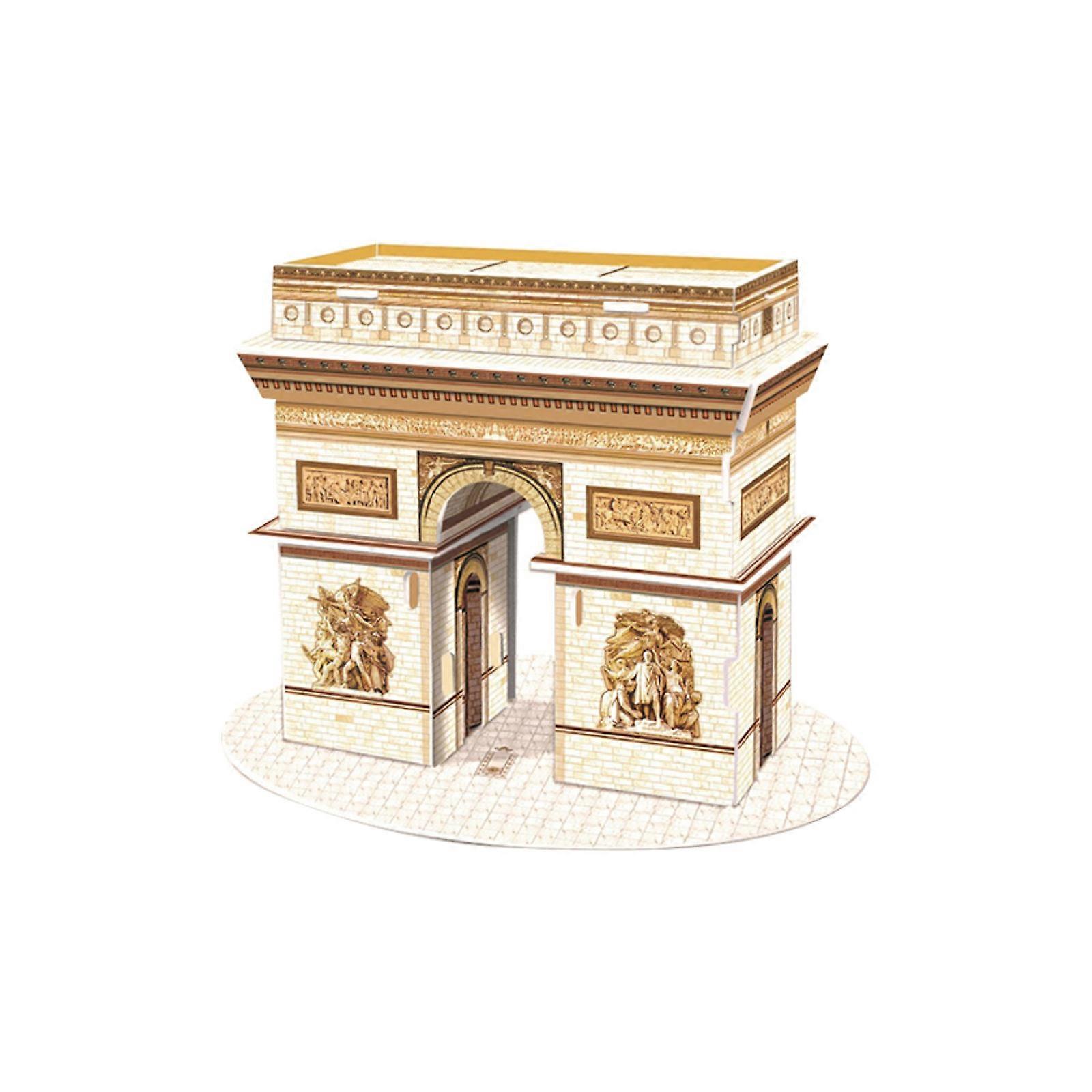 Three-dimensional Puzzle World Building Model Educational Toys Children's Puzzle