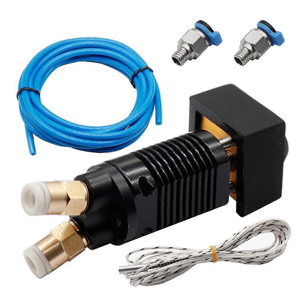 Imprimare 3D îmbunătățită Cap de extrudare dualcolor 2 în 1 ieșire Partea extruderului Hotend pentru Cr10 / s / ender3 Hing ușor color PK