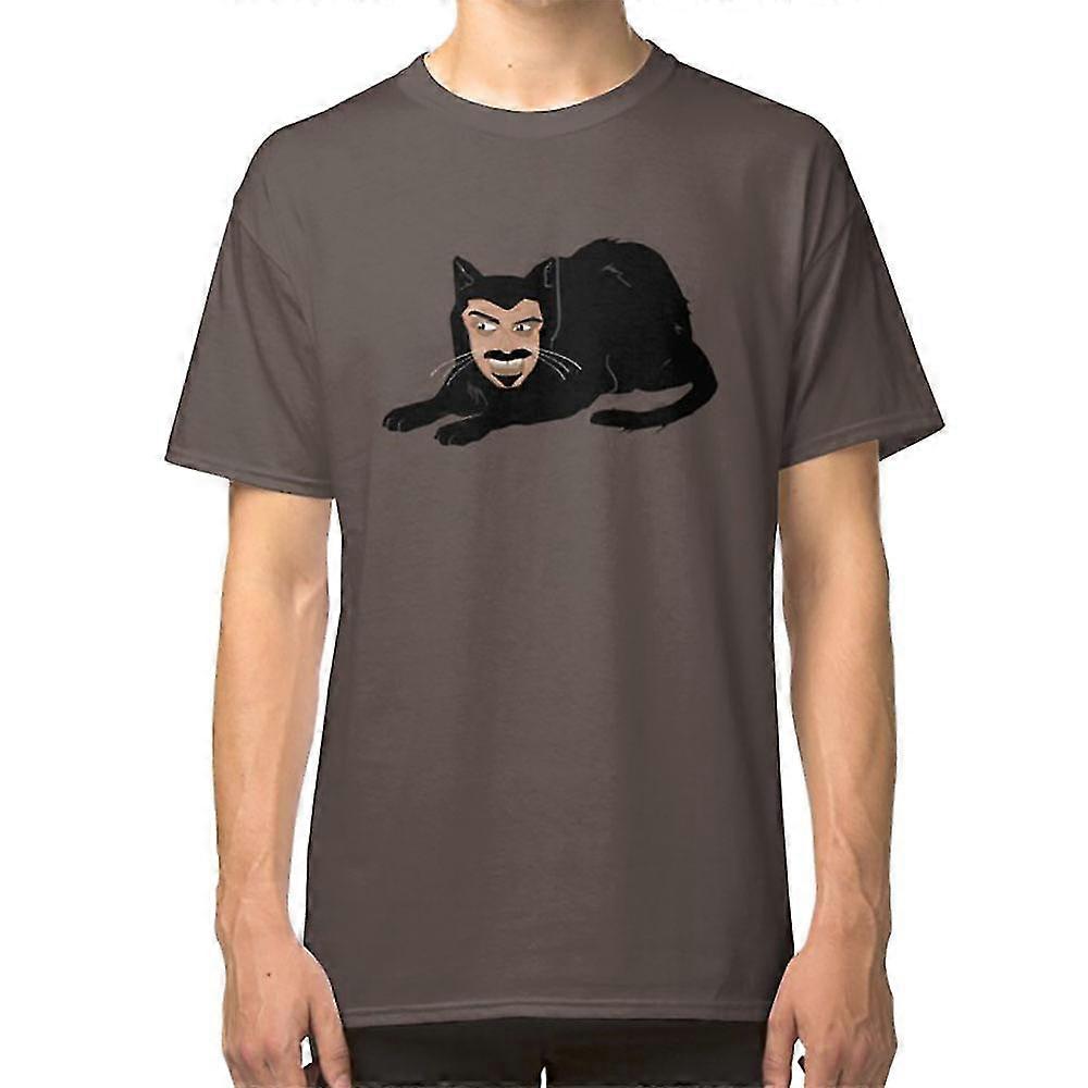 Vlad the Cat (Gri) Tişört