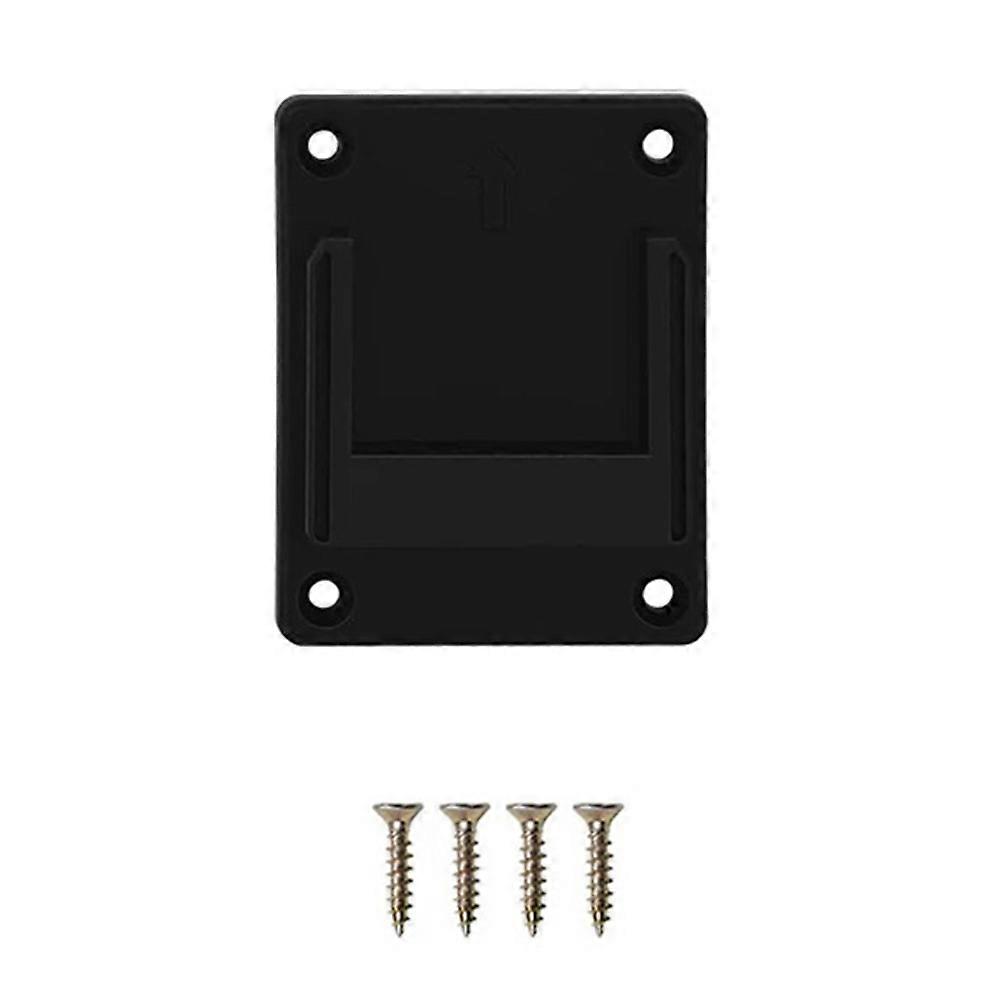1Pcs Wall Mount Holder Tool Storage Rack Bracket Fixing Devices for // 18V 36V Power Tool Black