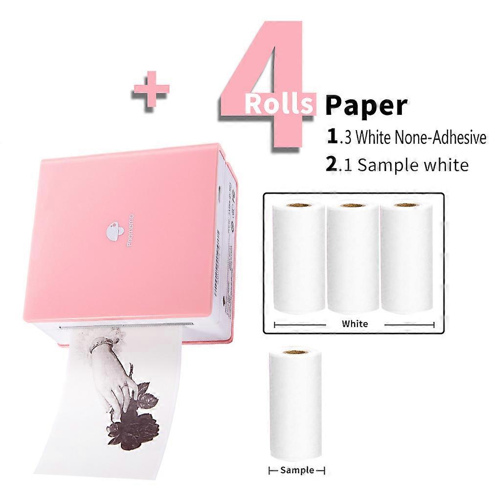 M02 Wireless Label Printer Pocket Portable Label Printer Bluetooth-Compatible 53mm Thermal Label Maker Inkless Printing