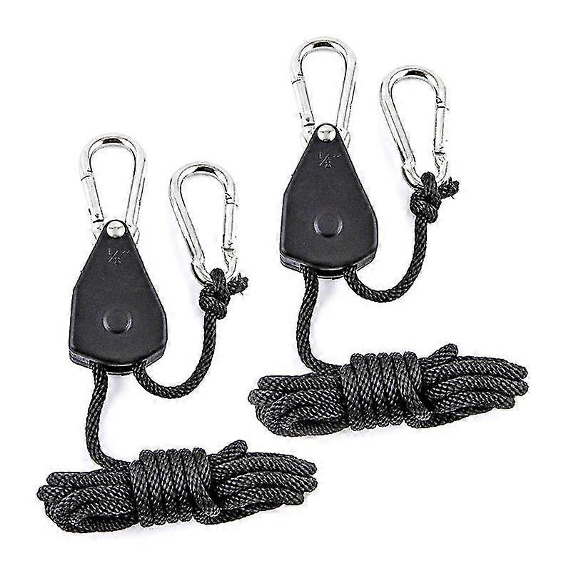 Pulley Rope Ratchet- Heavy Lifting Locking Hanger