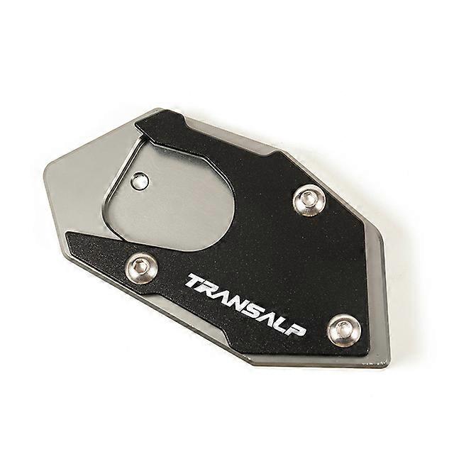 For TRANSALP 600 650 700 XLV 600 650 700 TRANSAL Motorcycle CNC Aluminum Kickstand Foot Side Stand Extension Pad Support Plate