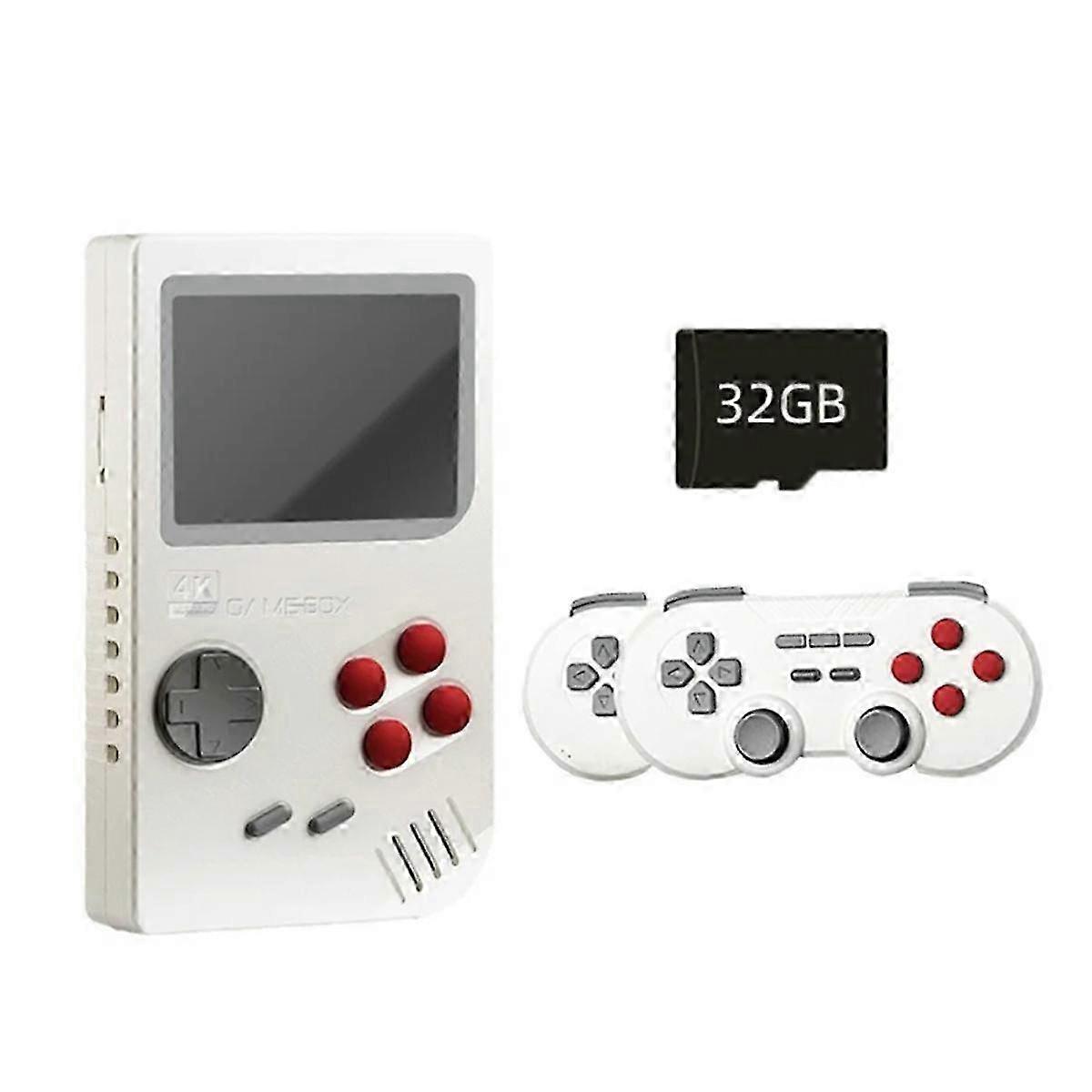 K8 Video Game Console 3D PSP 4K HD Output Open Source System Dual Controller 2.4G Fast Cooling Vide
