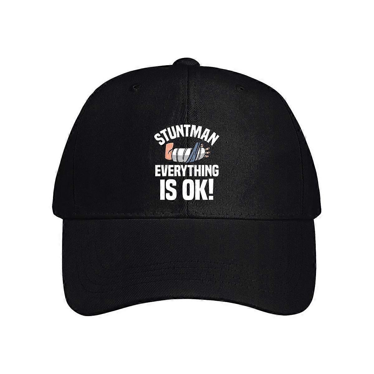 Stuntman Everything Is Ok Baseball Cap