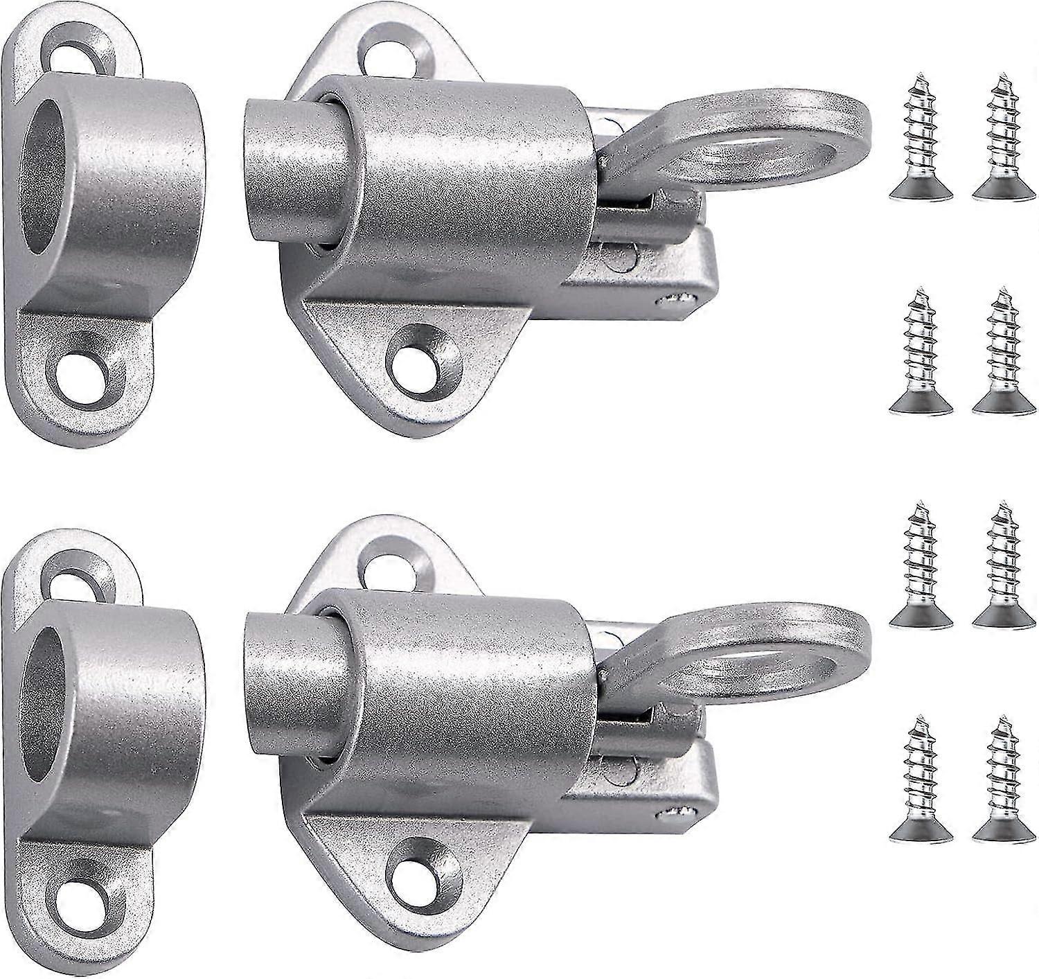 Bounce Door Latch 2pcs Automatic Door Latch Automatic Spring Latch Door Latch