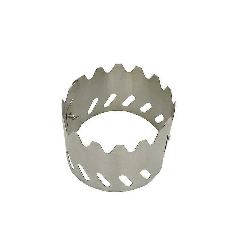 Outdoor 2-in-1 Windscreen Portable Ultralight Titanium Alcohol Stove Rack Windscreen Camping Hiking Backpacking  Portable Cooking Stoves