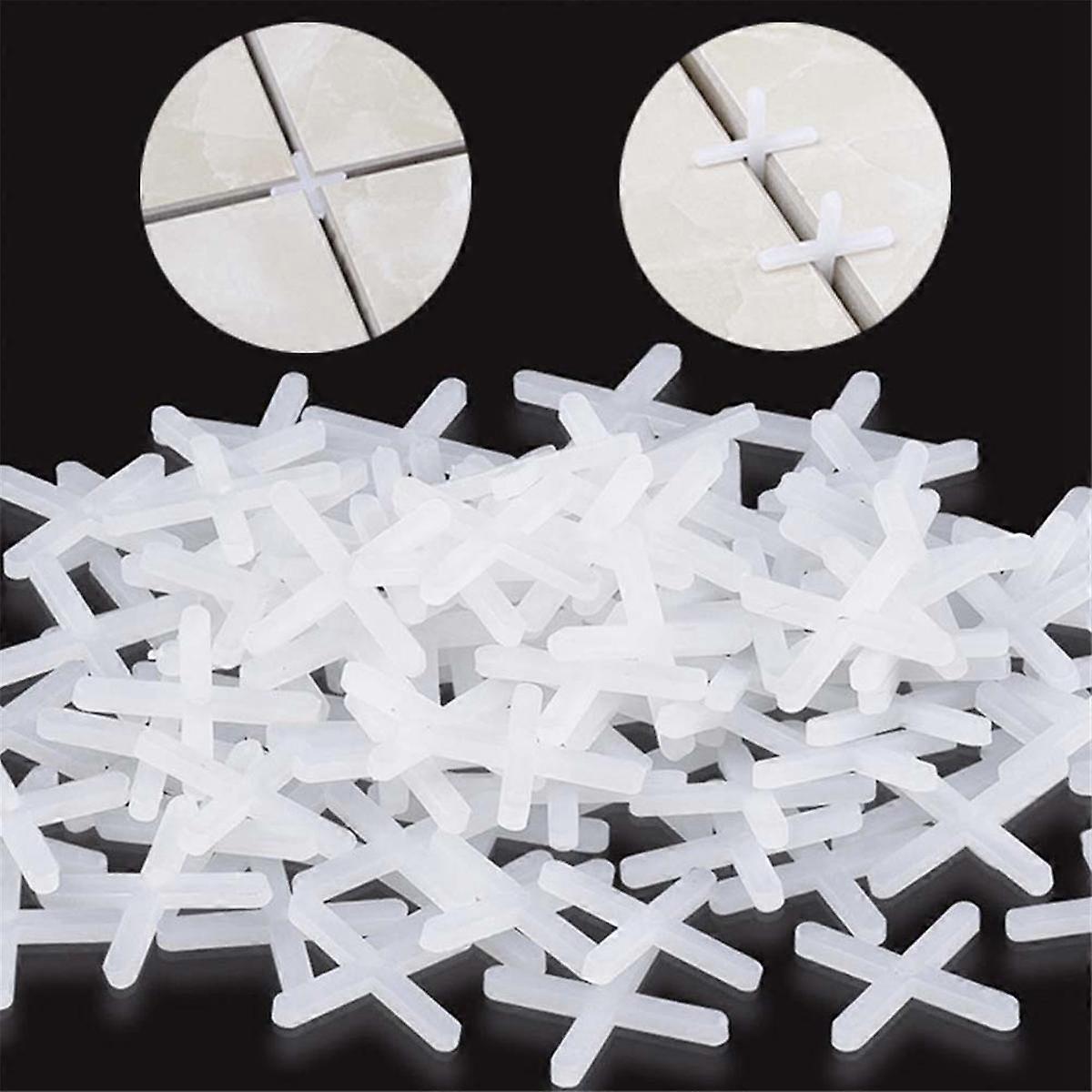 50 Set Tile Leveling System Kit with Tile Leveler & Special Wrenches & 2mm Tile Spacers