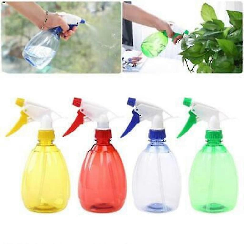 4pcs Plastic Spray Bottle 500ml Convenient And Versatile Sprayer