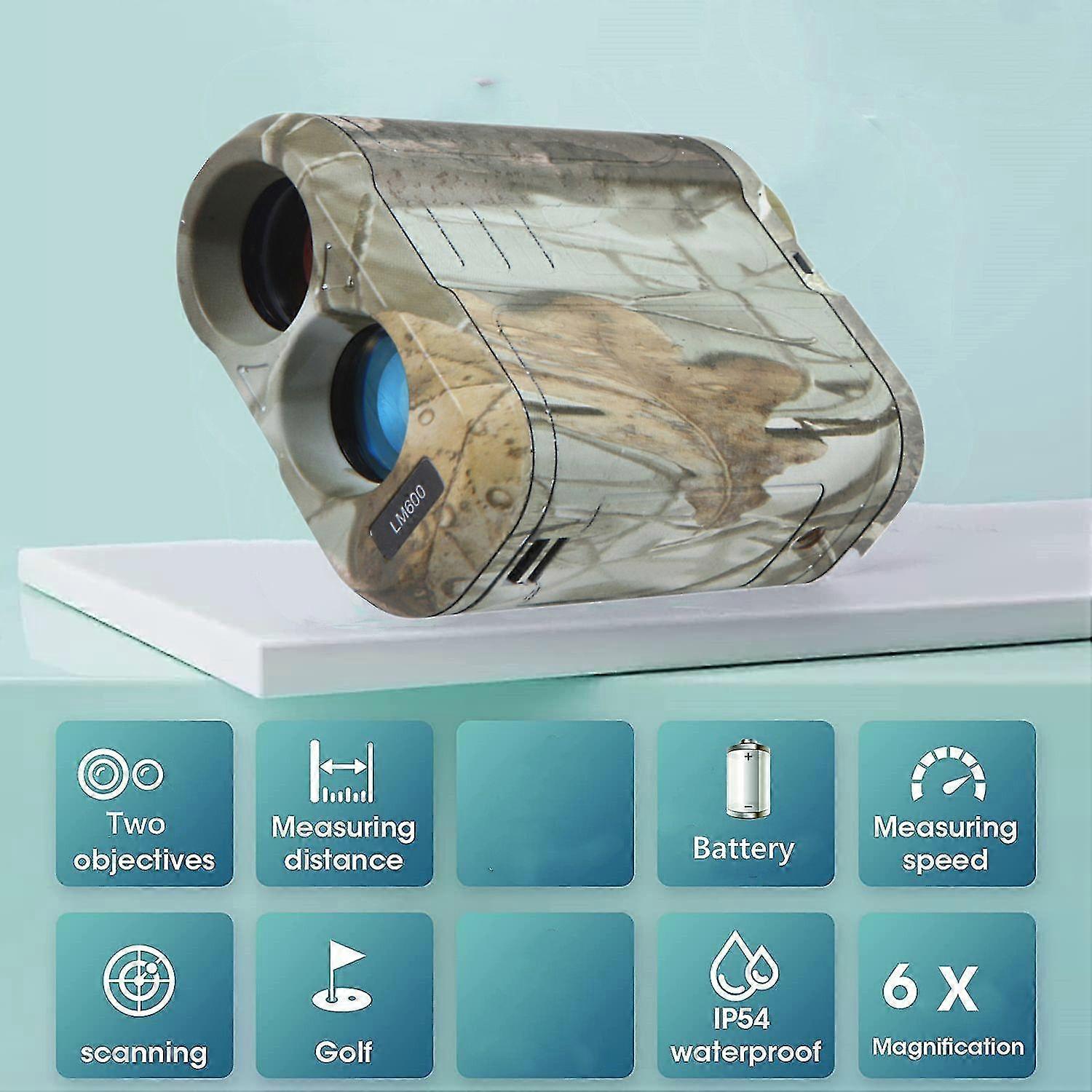 Golf Rangefinder ,hunting Rangefinder Range Finder For With Speed Scan And Normal Measurements For Bow Hunting,golf,camping With Slope