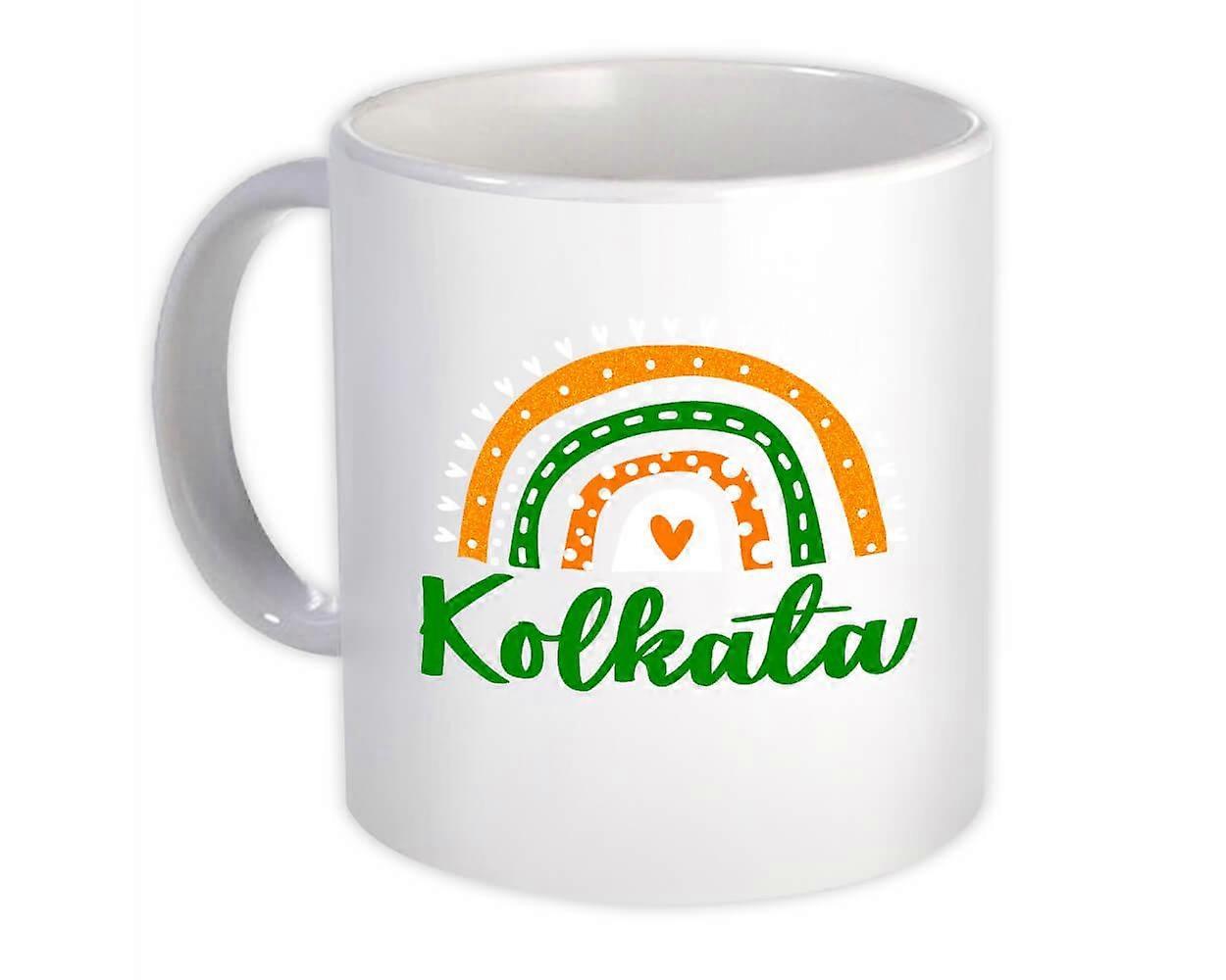 Gift Mug: Kolkata India Rainbow
