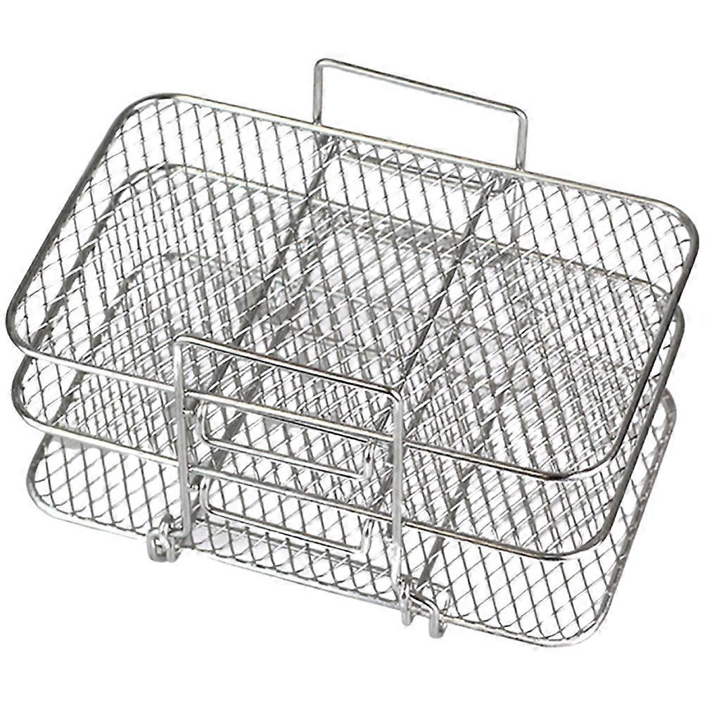 Griddle Accessories Steaming Basket Air Fryer Rack Oven Air Fryer Stacking Rack Toast Bread Rack