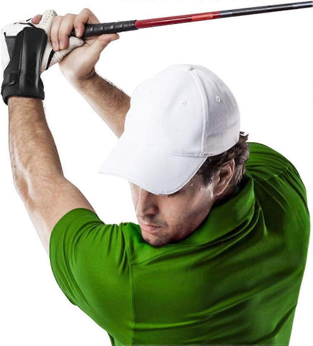 Black Golf Swing Wrist Hinge Trainer Gesture Posture Correction Training Aid