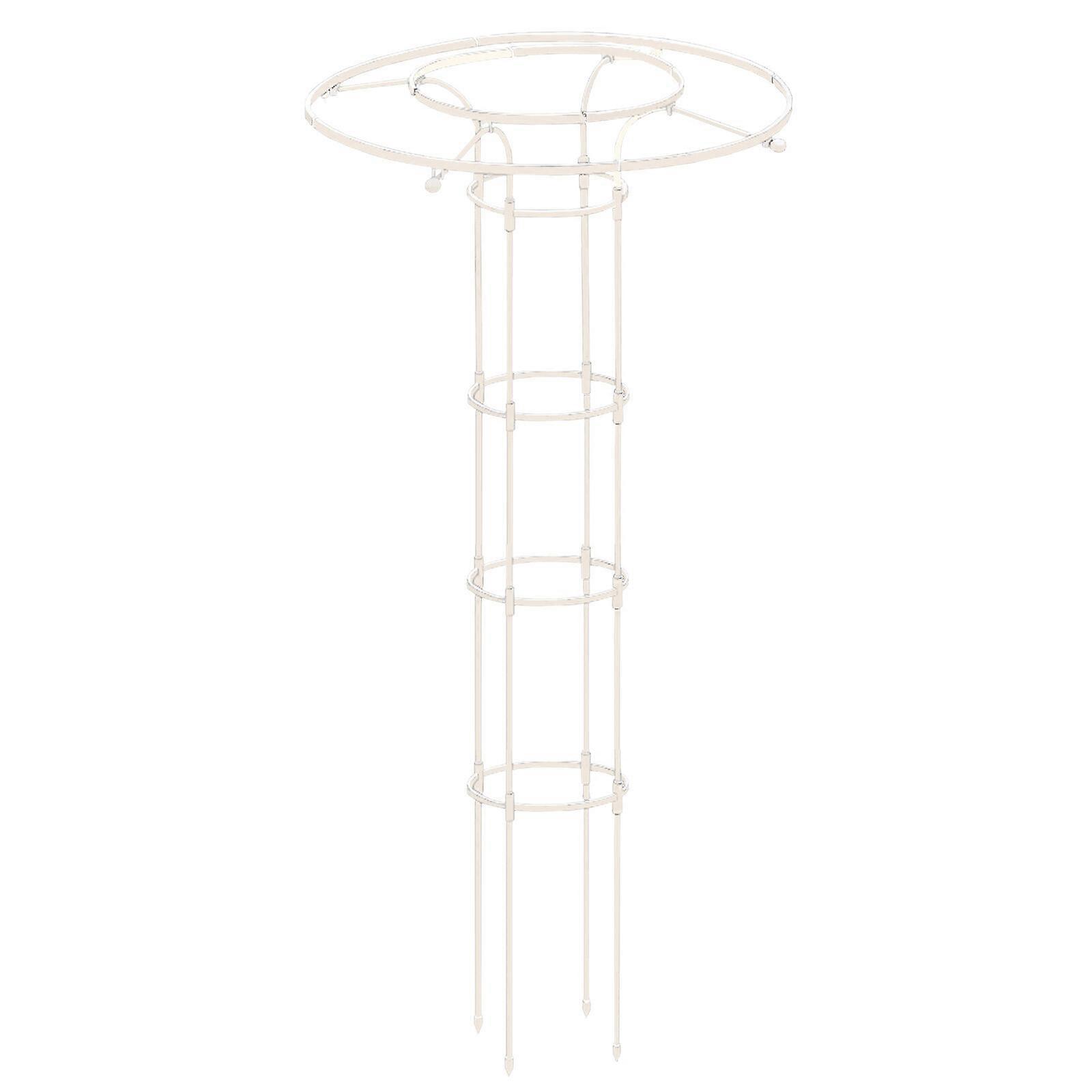 2023 Nye høye hageespalier for klatreplanter - unik design, solid metallkonstruksjon