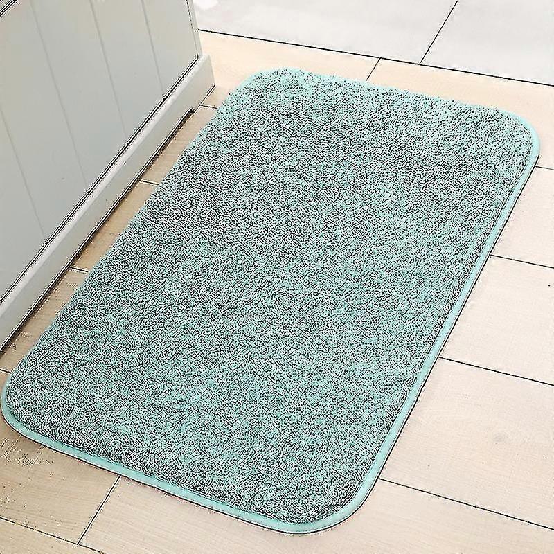 Bathroom Bath Mat Non-Slip Soft Shower Plush Microfiber Water Absor