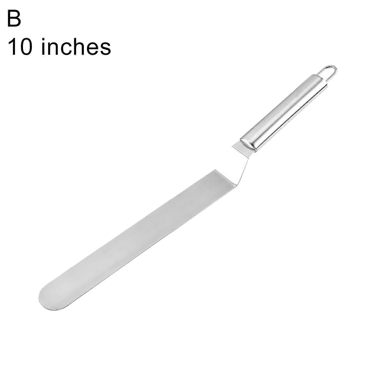Cream Spatula Labor-saving Rust-proof Stainless Steel Multi-function Cream Scraper Baking Tool for Home