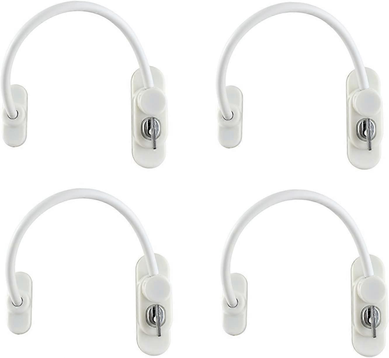 4 PCS Window Door Restrictor Child Safety Lock