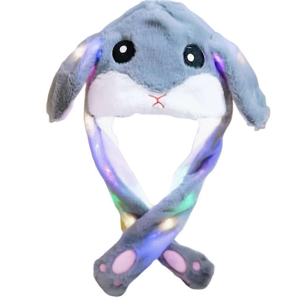 Moving Rabbit Ears Hat Jumping Rabbit Ear Hat Led Rabbit Hat Floppy Ear Hat
