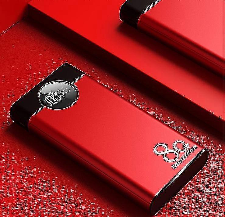 80000mah Portable Power Bank With Led Light Digital Power