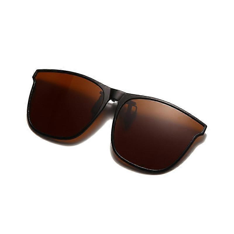 Vintage Kare Gözlükler Güneş Gözlüğü Üzerinde Polarize Klip Erkekler Fotokromik Araba Sürücüsü Gözlükleri Gece Görüş Gözlükleri Parlama Önleyici