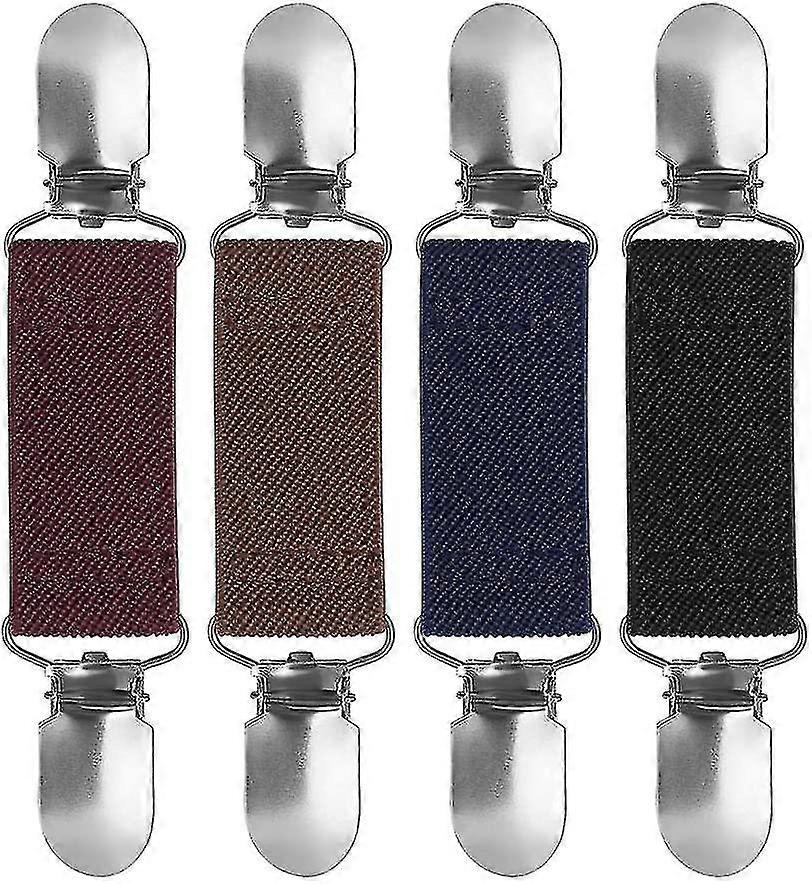 4 Stück Pullover Clips, Pullover Cardigan Clips, Elastischer Clip Unisex Simple