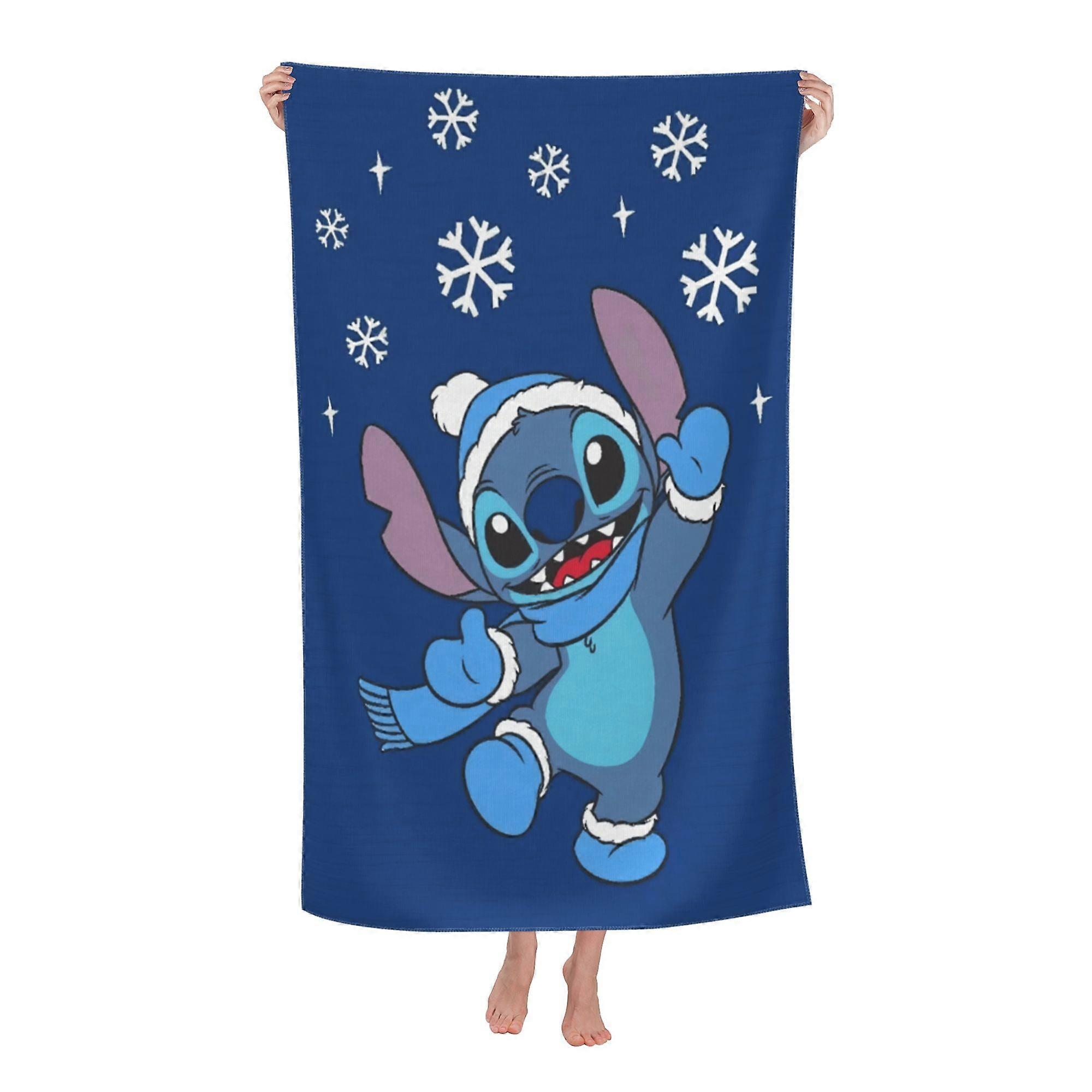 w765Stitch Strandhandduk, Stor Microfiber Badhanddukqlx765