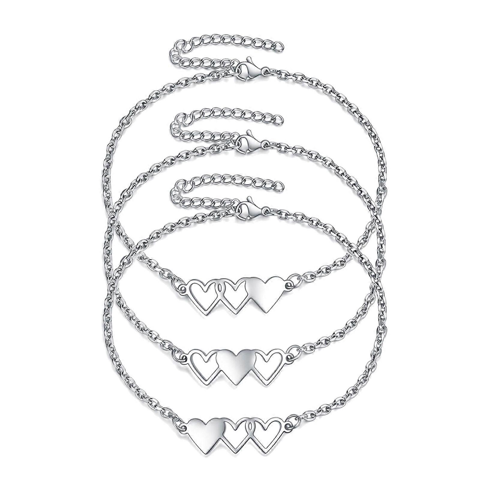 Sisters Bracelets Best Friends Necklace Heart Bracelets BFF