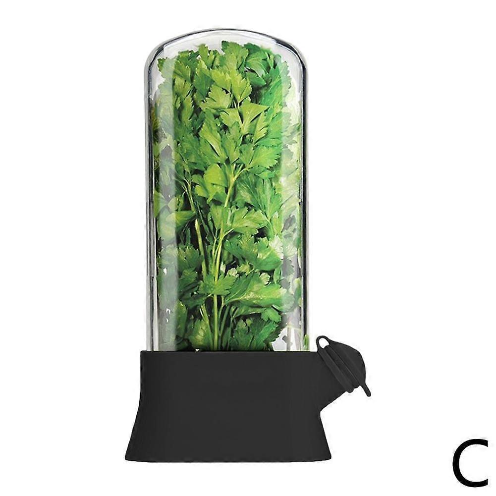 Herb and Vegetable Storage Box Keep Fresh Herb Keeper Storage Container