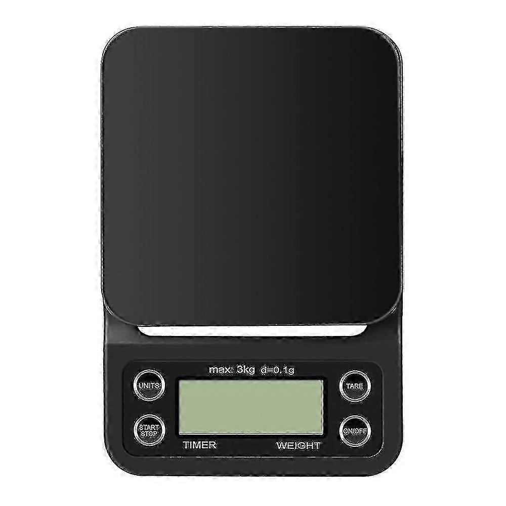 Digital Coffee Scale With Timer, Multifunction Portable