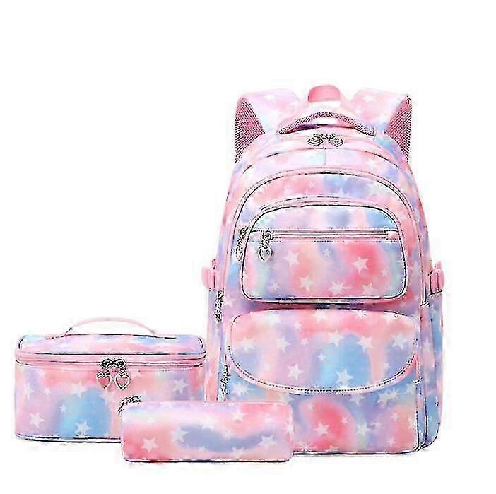 حقيبة مدرسية بنات بنين حقيبة ظهر للأطفال 3 أجزاء مجموعة