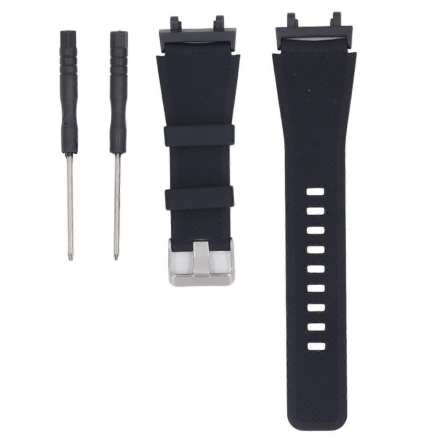 Silicone Twill Watch Band Elastic Comfortable Soft Adjustable Quick Release Sport Watch Band Replace