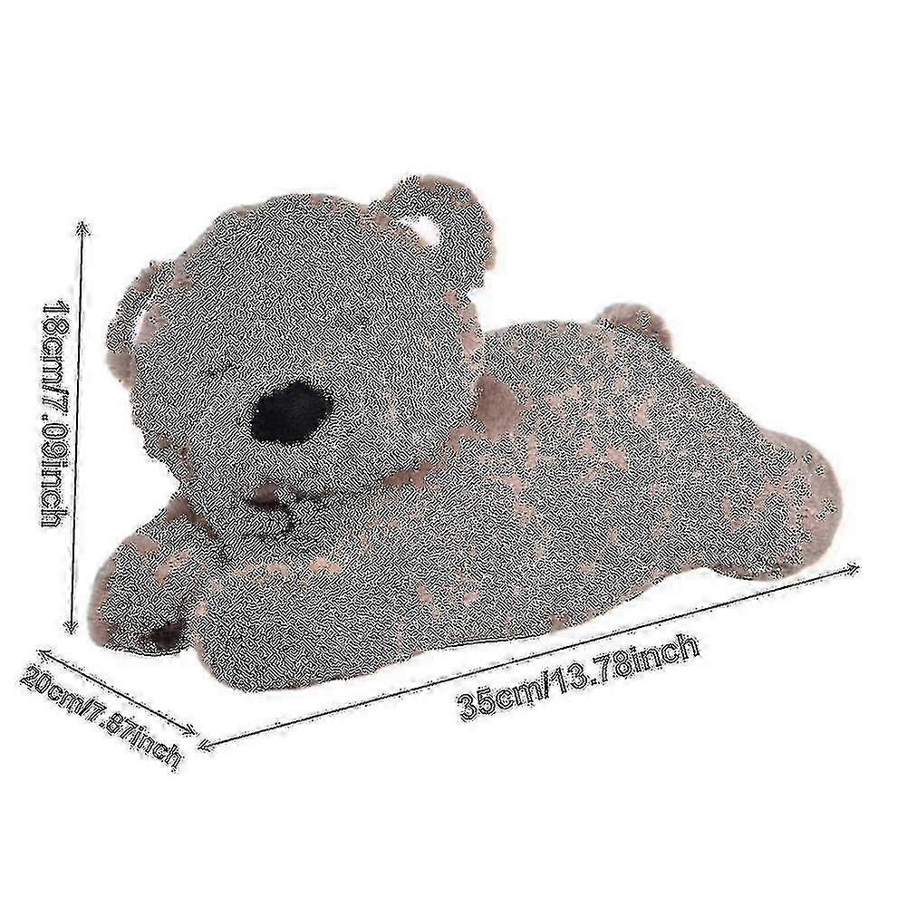 Puppy Toy With Heartbeat, Puppies Separation Anxiety Dog Toy Soft Plush Sleeping Buddy Puppy Heart Beat Toy