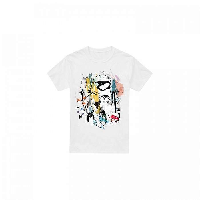 Star Wars Mens Stormtrooper Abstract T-Shirt