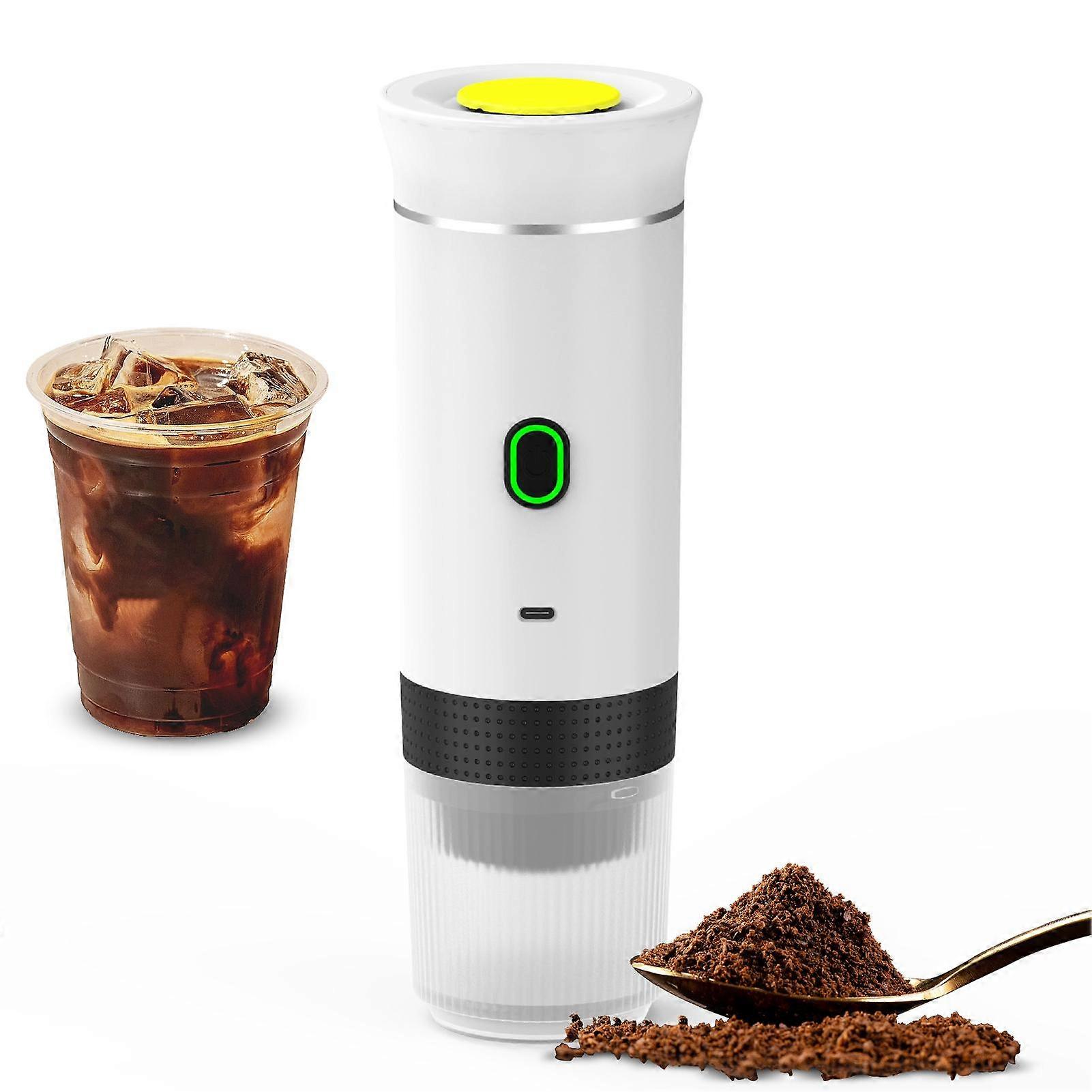 Portable Coffee Machine for Car Home Travel 3 in 1 Cordless Electric Coffee Maker Work With Capsule