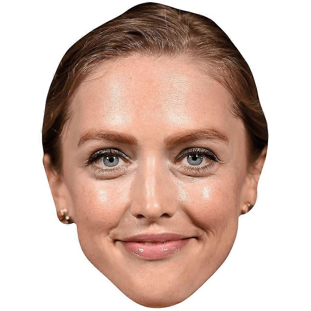 Alicia Roth Weigel (Smile) Celebrity Mask, Flat Card Face