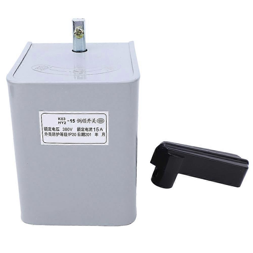 Reverse Switch Cw CCW with Iron Case for AC 50HZ Three Phase Three Wire System HY2-15/HY2-30/HY2-60(