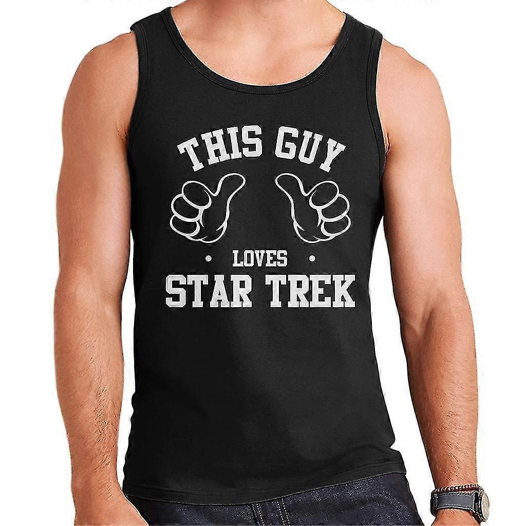 This Guy Loves Star Trek Men'S Vest