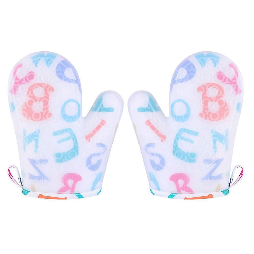 Maniques en silicone de qualité supérieure, gants de cuisine antidérapants, design avec trous pour crochets, doublure en coton, faciles à utiliser et à ranger, design avec trous pour crochets