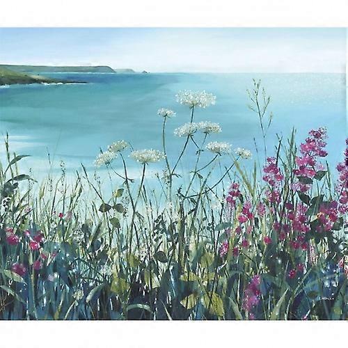 Claire Henley Coastal Walk June Canvas Print