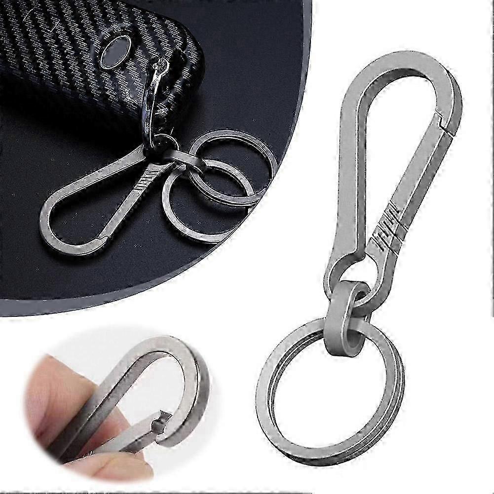 Titanium Buckles Titanium Alloy Keychain Tiranium Buckle Key Ring