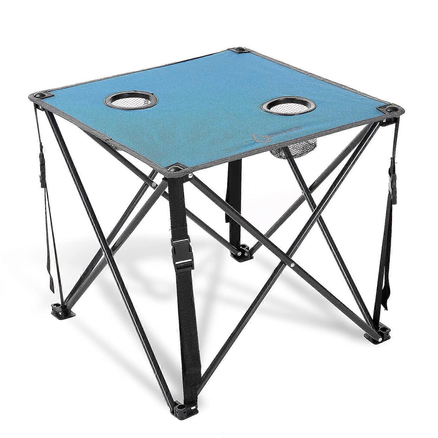 26" Heavy-Duty Compact Camping Folding Table - Portable Outdoor Picnic Table, Aluminum Frame, Easy Setup, Lightweight Design
