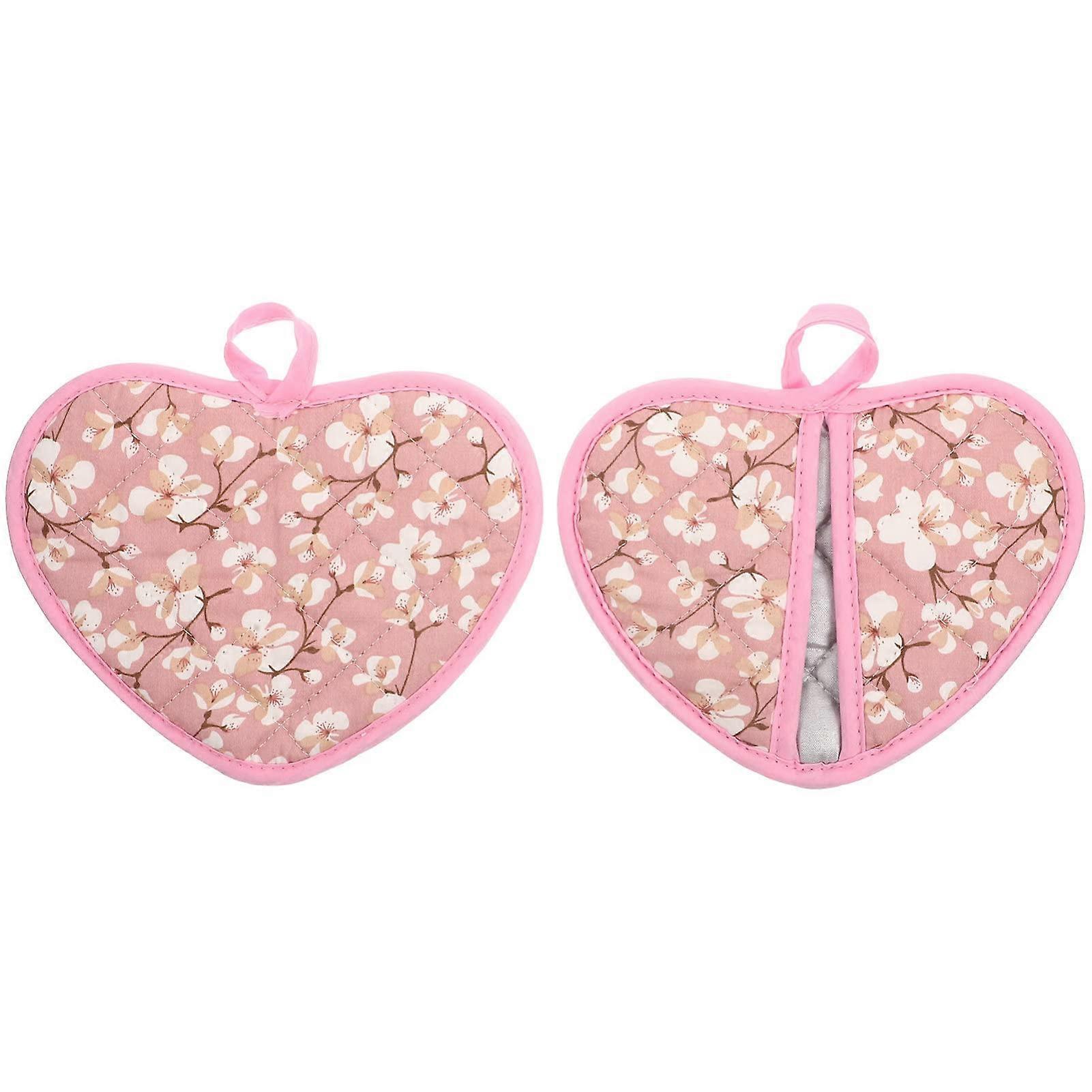 2 Pcs Christmas Baking Gloves for Kitchen Use