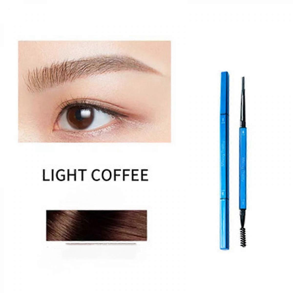 Makeup Brow Stylist Definer Waterproof Eyebrow Pencil, Ultra-Fine Mechanical Pencil, Draws Tiny Brow Hairs and Fills in Sparse