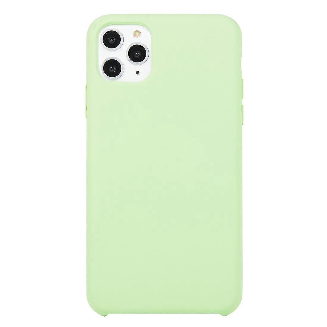 For iPhone 11 Pro Solid Color Solid Silicone Shockproof Case
