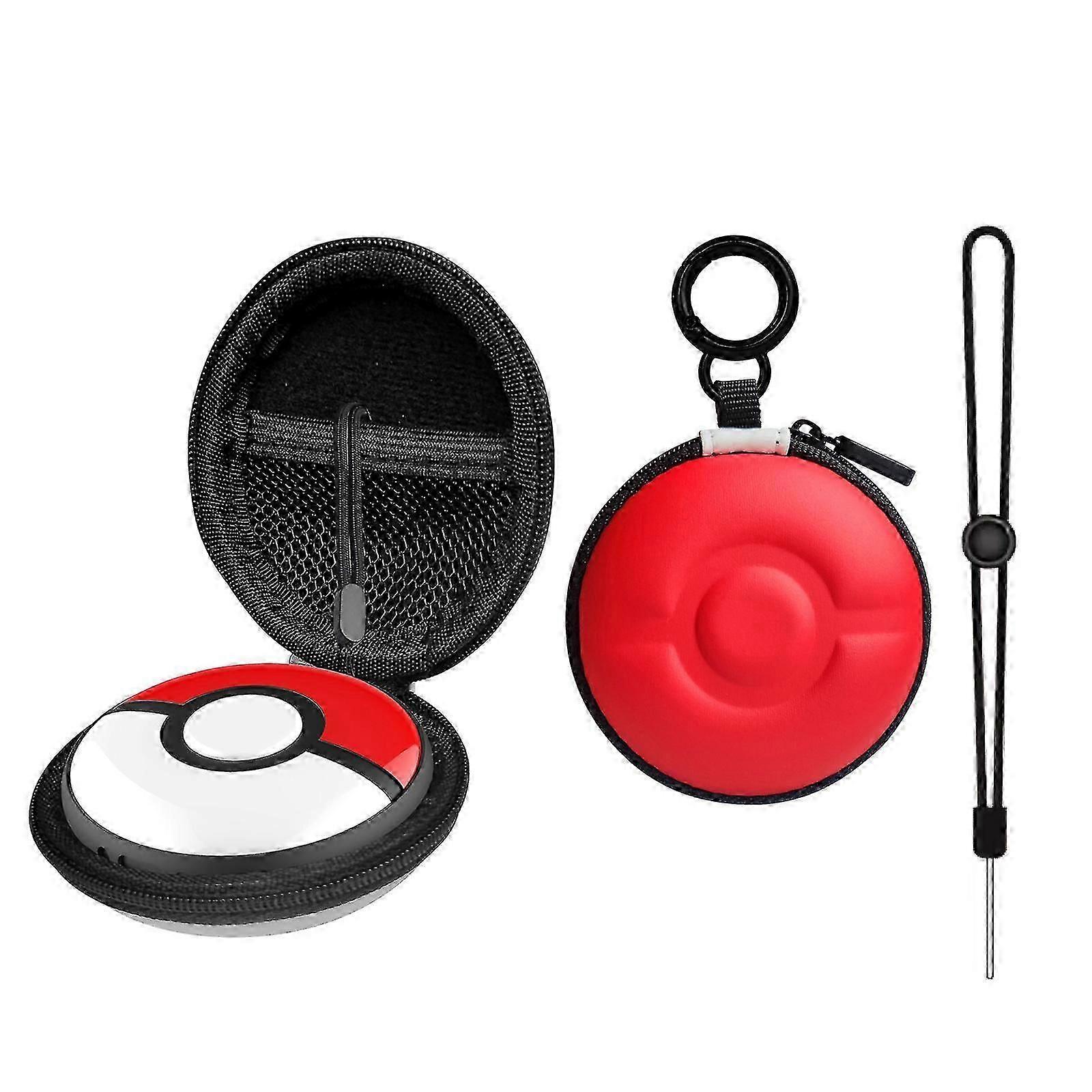Eva Portable Carrying Case Compatible With Pokmon Go Plus, Portable Travel Carry Case For Pokmon Go Plus Controllers With Lanyard