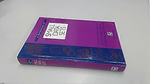 A Handbook of Small Data Sets