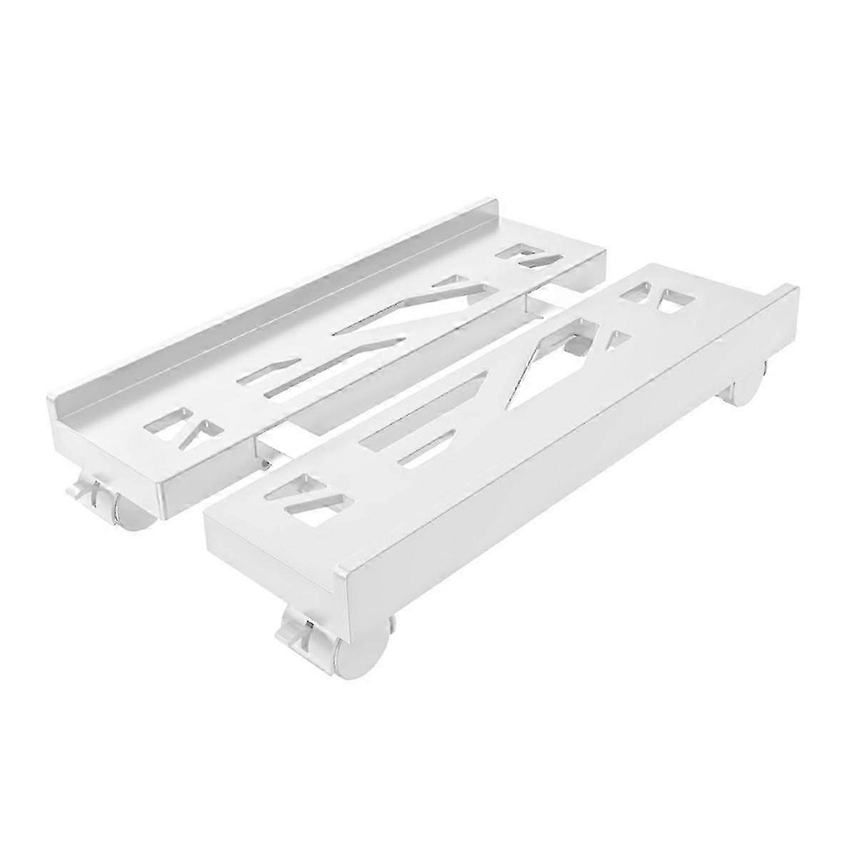 Computer Tower Stand Adjustable Mobile CPU Stand PC Tower Stand with 4 Caster Wheels Fits Most PC