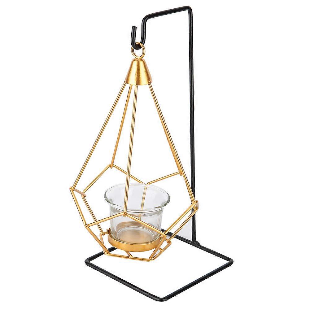 Candlestick Iron Candle Holder Nordic Style Simple Design Multifunctional Home Decoration