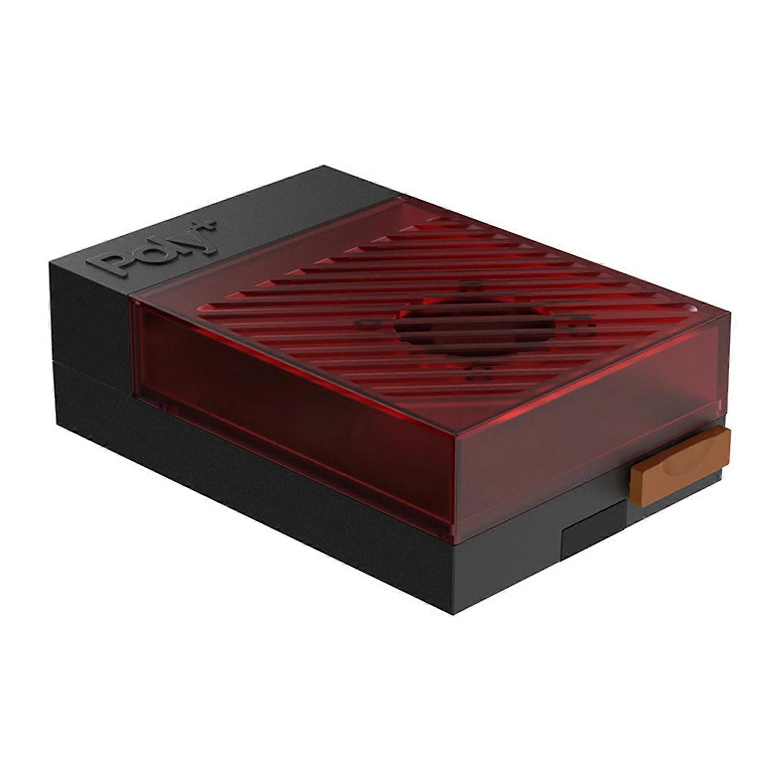 ABS ABS & Metal Pi 5 Case Lightweight Modern Styles ABS & Metal Pi 5 Case with Active Cooling  Easy to Use for Argon Poly+5
